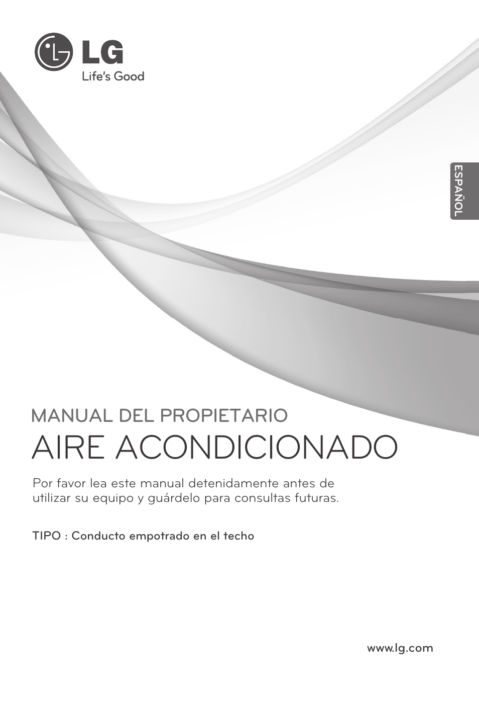 Español, Aire acondicionado, Manual del propietario | LG UB60 User Manual | Page 49 / 457