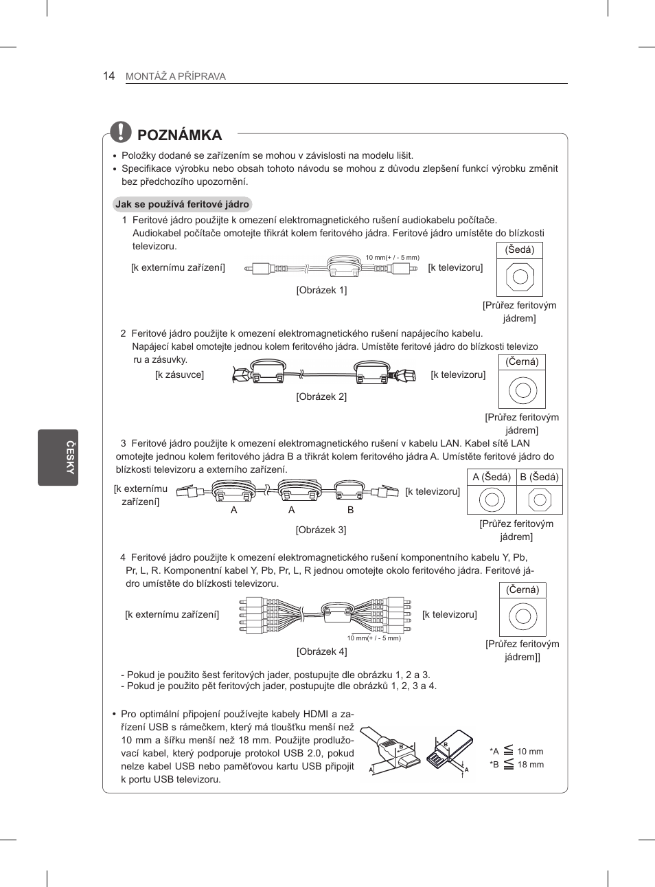 Poznámka | LG 50PM4700 User Manual | Page 151 / 243