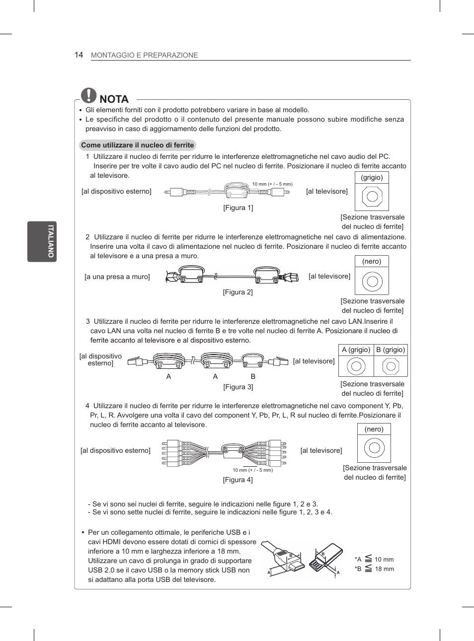 Nota | LG 50PM4700 User Manual | Page 99 / 243