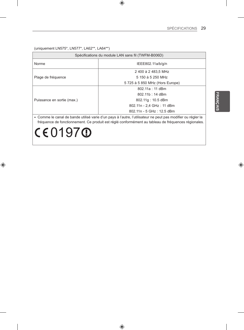 LG 50LN575S User Manual | Page 95 / 328