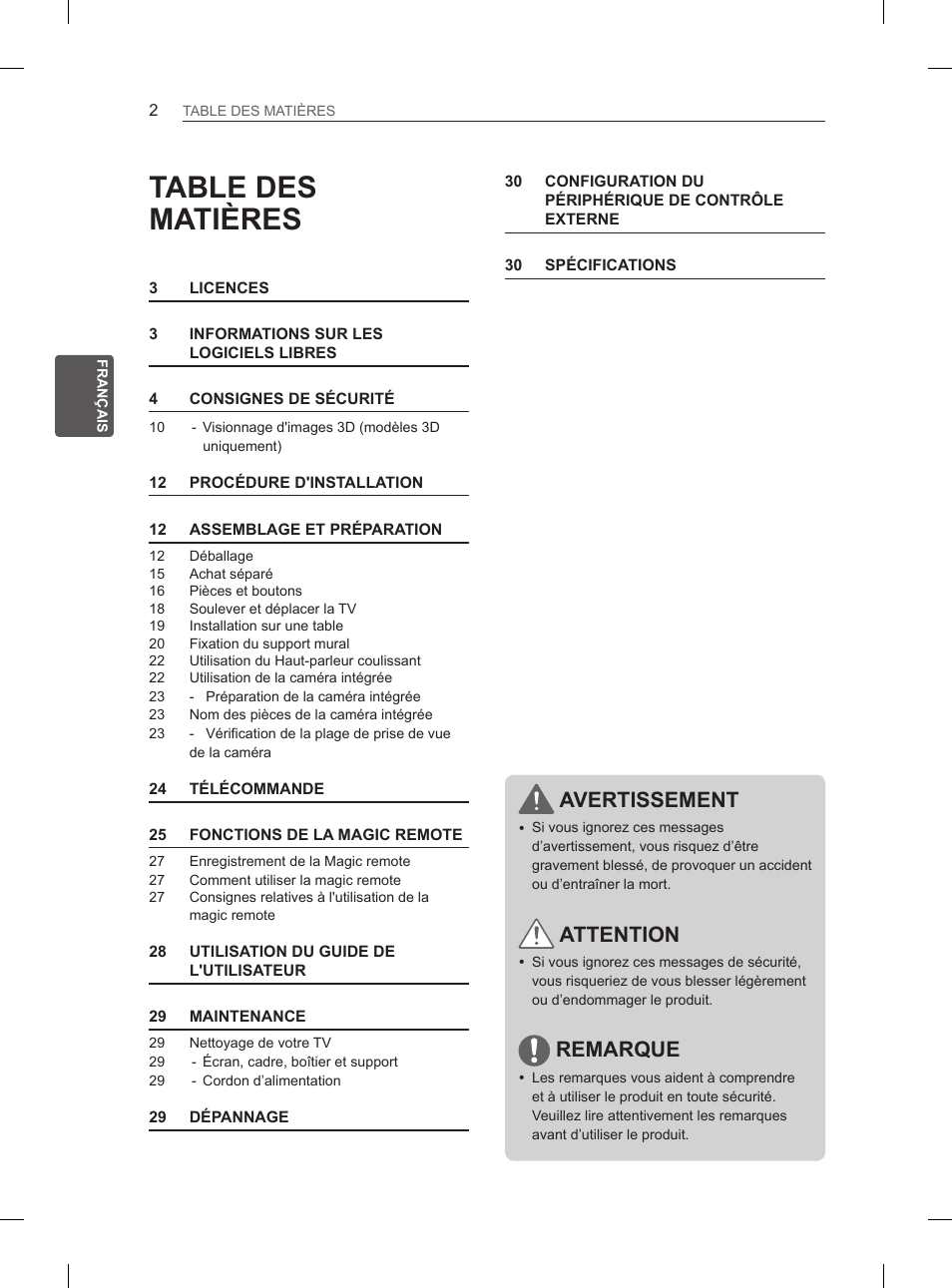 LG 55LA965V User Manual | Page 105 / 327