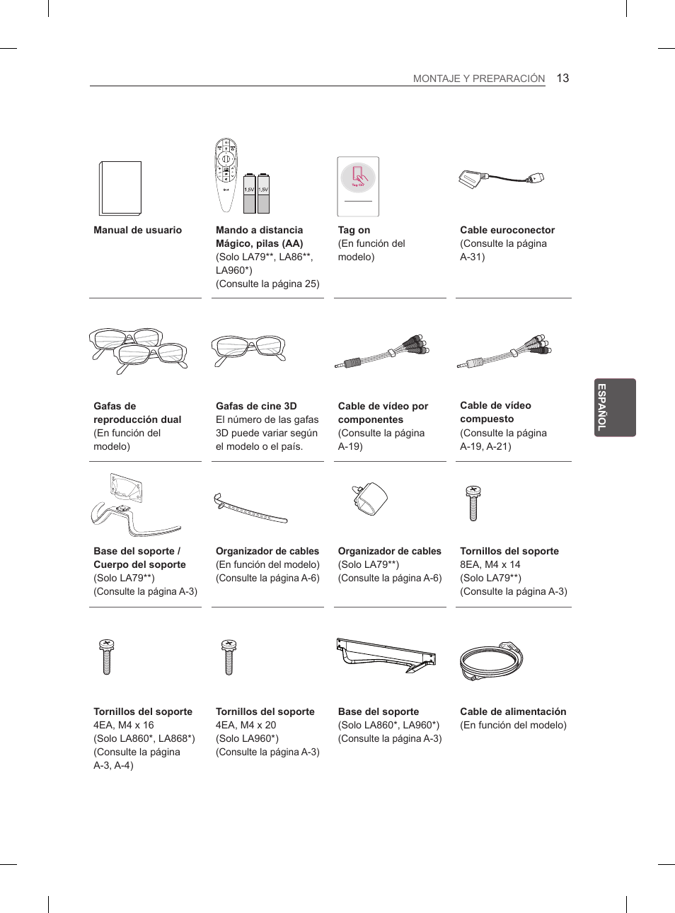 LG 55LA965V User Manual | Page 182 / 327