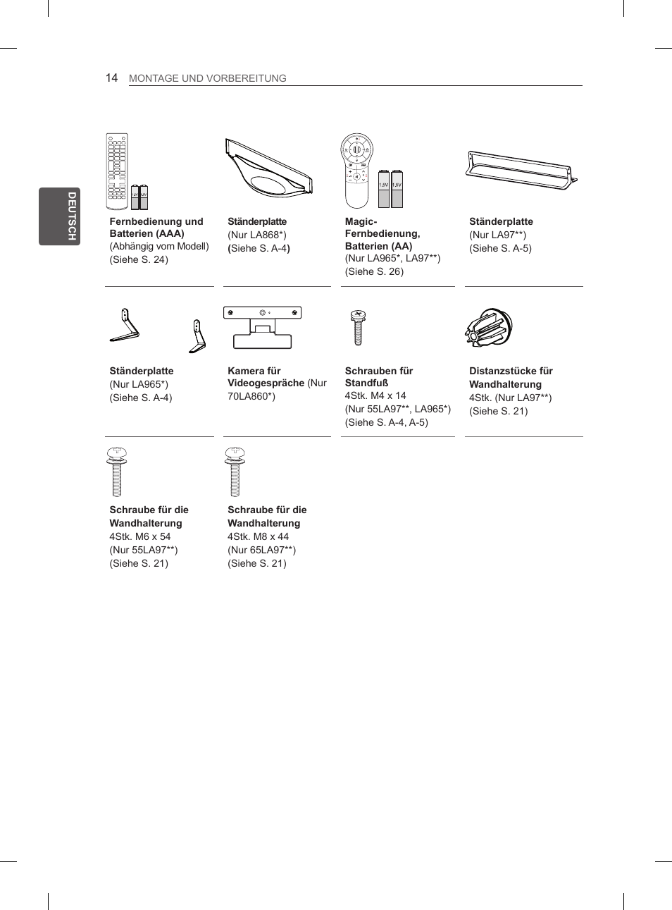 LG 55LA965V User Manual | Page 87 / 327