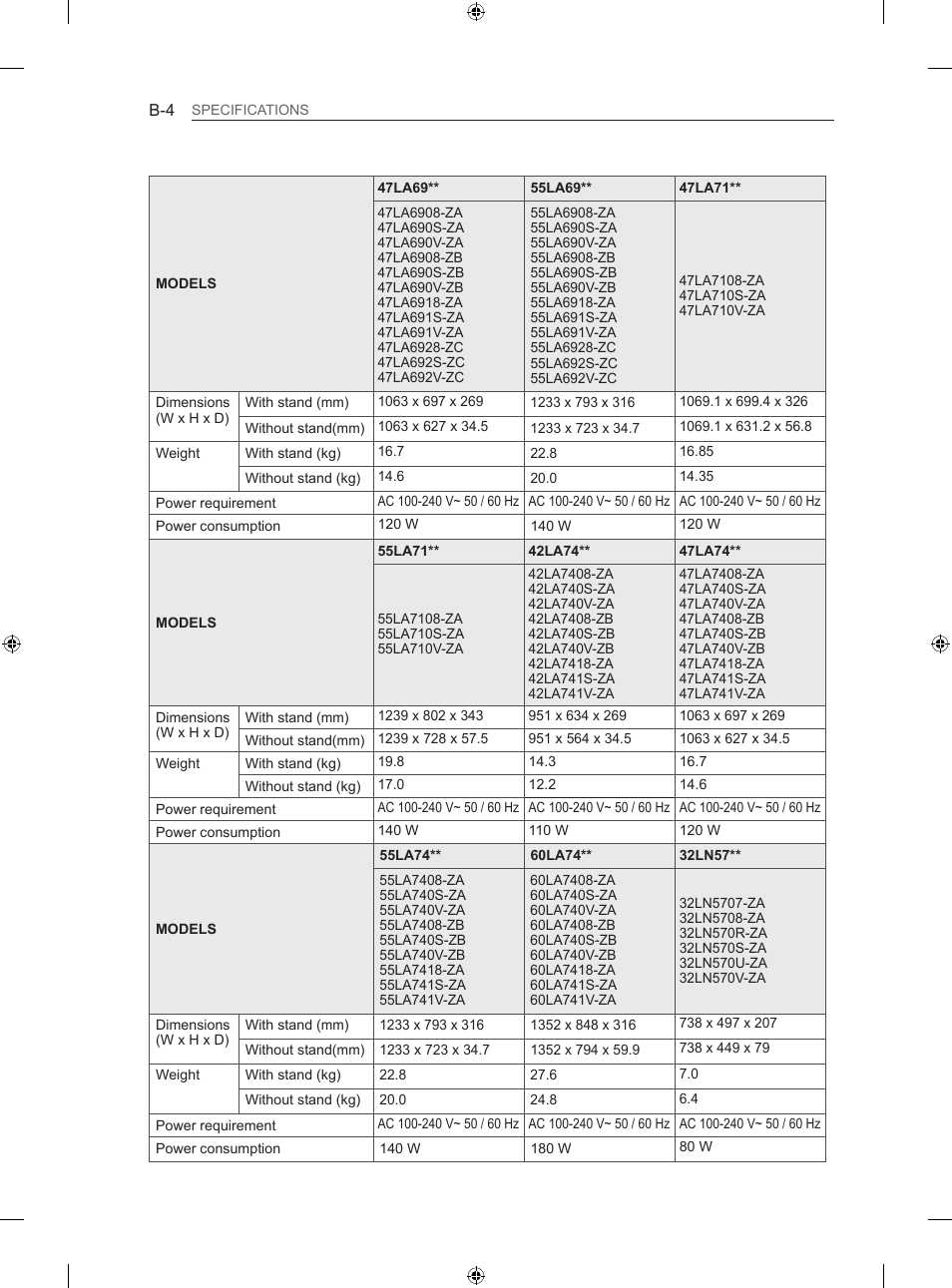 LG 47LA667S User Manual | Page 322 / 332