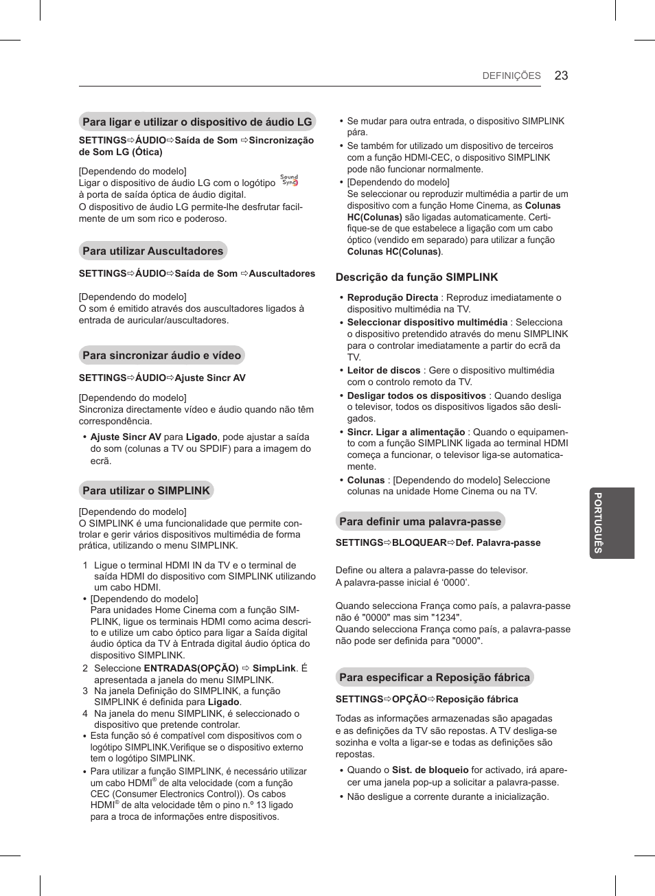 LG 32LB561B User Manual | Page 192 / 291