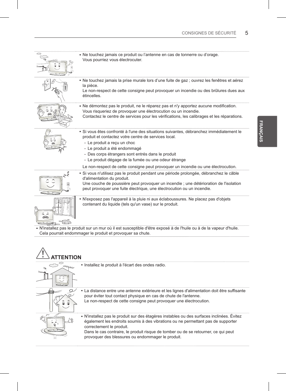 Attention | LG 32LB561B User Manual | Page 80 / 291