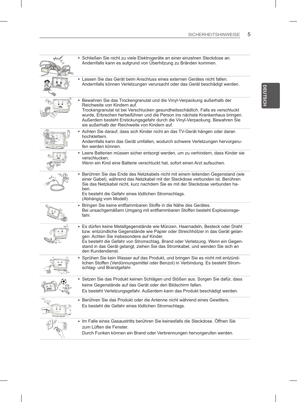 LG 47LN5400 User Manual | Page 34 / 253