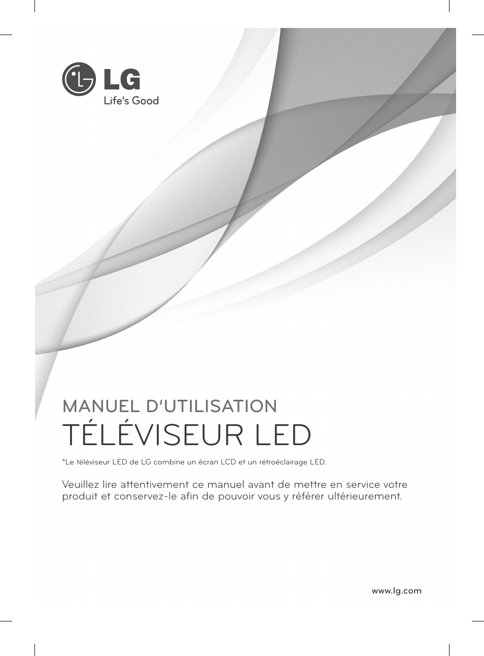 Téléviseur led, Manuel d’utilisation | LG 47LN5400 User Manual | Page 54 / 253