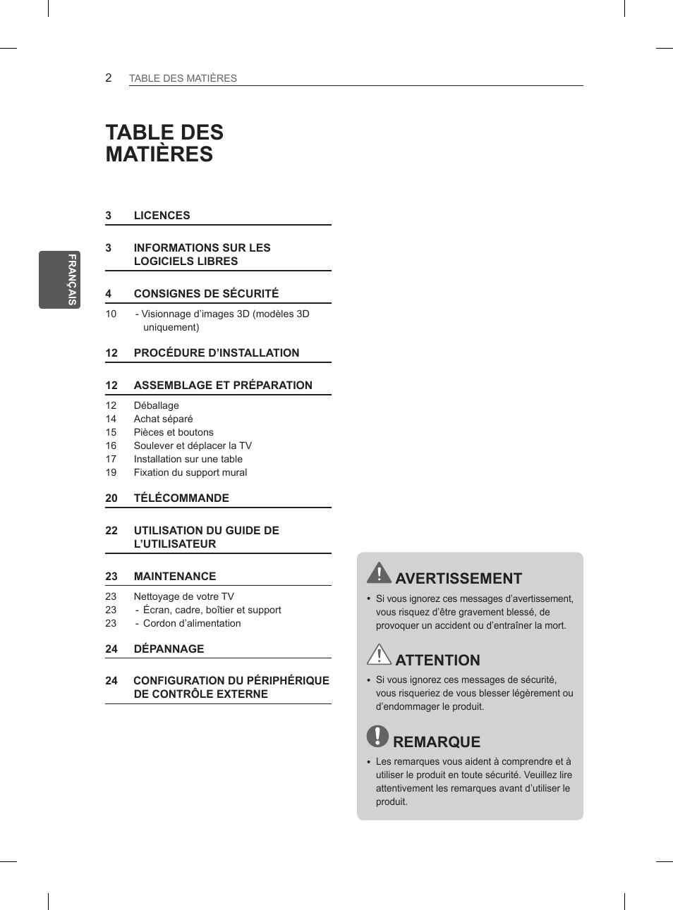 LG 47LN5400 User Manual | Page 55 / 253