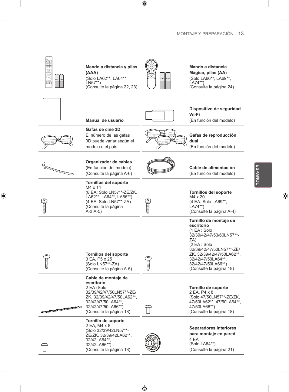 LG 42LA620S User Manual | Page 147 / 328