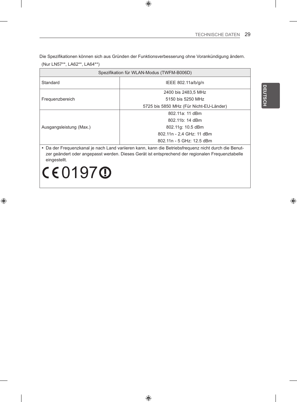 LG 42LA620S User Manual | Page 65 / 328