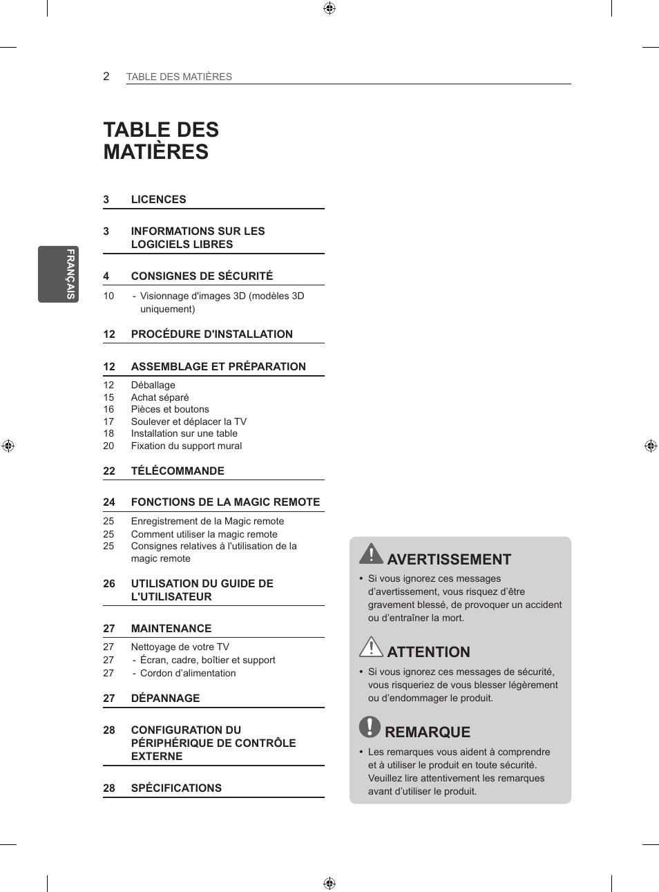 LG 42LA620S User Manual | Page 68 / 328