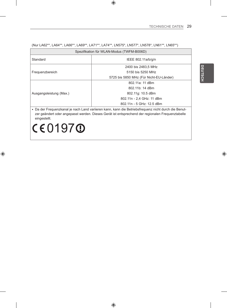 LG 55LA667S User Manual | Page 97 / 332