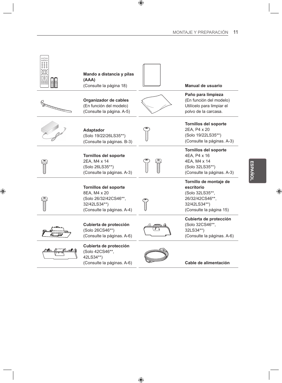LG 22LS3500-ZA User Manual | Page 107 / 198