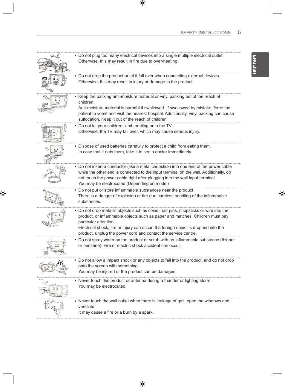 LG 22LS3500-ZA User Manual | Page 13 / 198