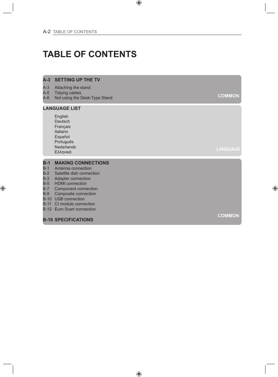 LG 22LS3500-ZA User Manual | Page 4 / 198