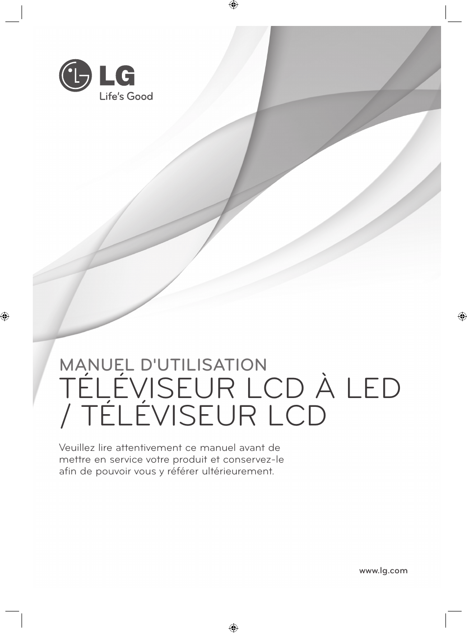 Téléviseur lcd à led / téléviseur lcd | LG 22LS3500-ZA User Manual | Page 51 / 198