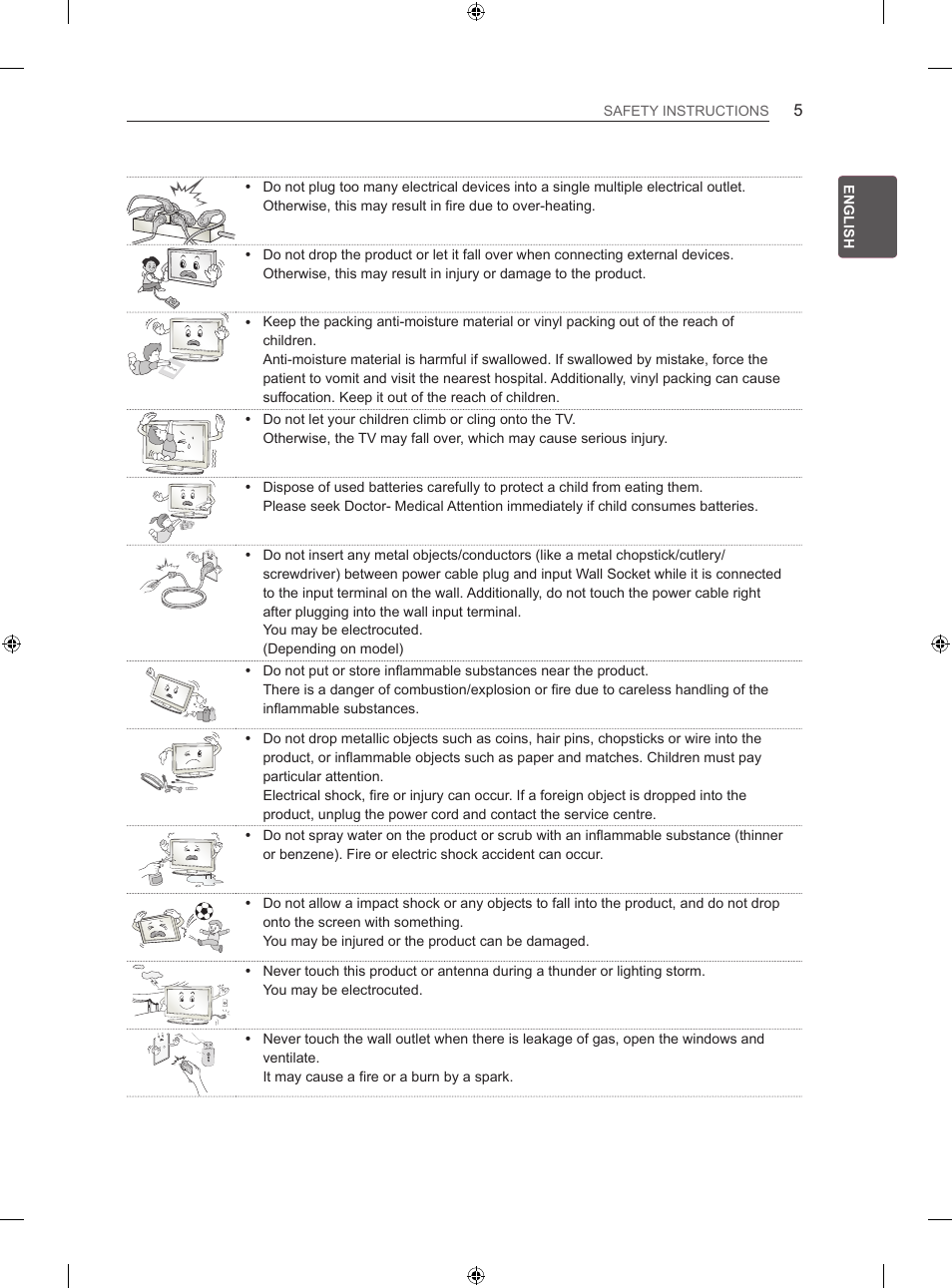 LG 32LS3500 User Manual | Page 15 / 214