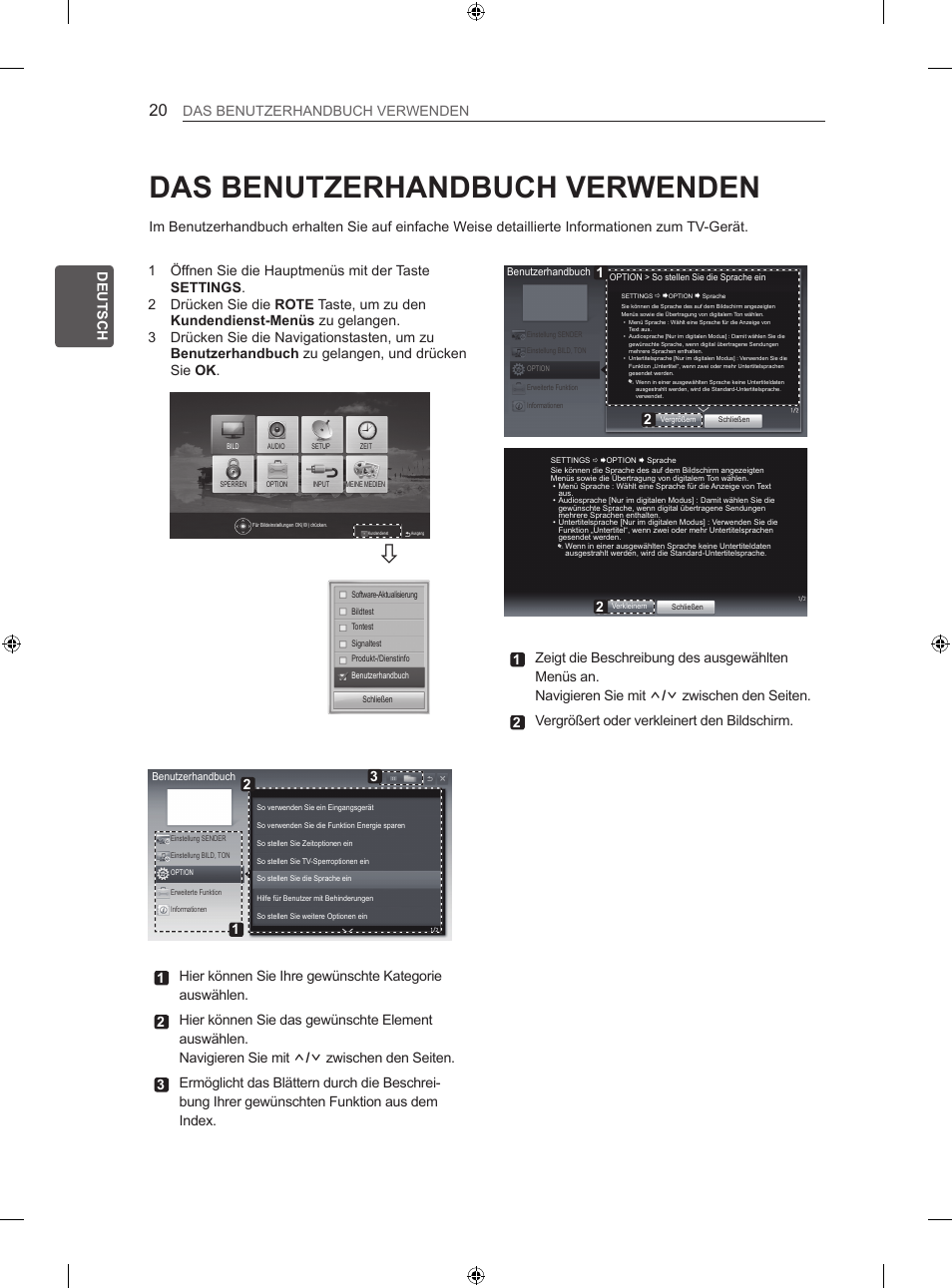 Das benutzerhandbuch verwenden | LG 32LS3500 User Manual | Page 52 / 214