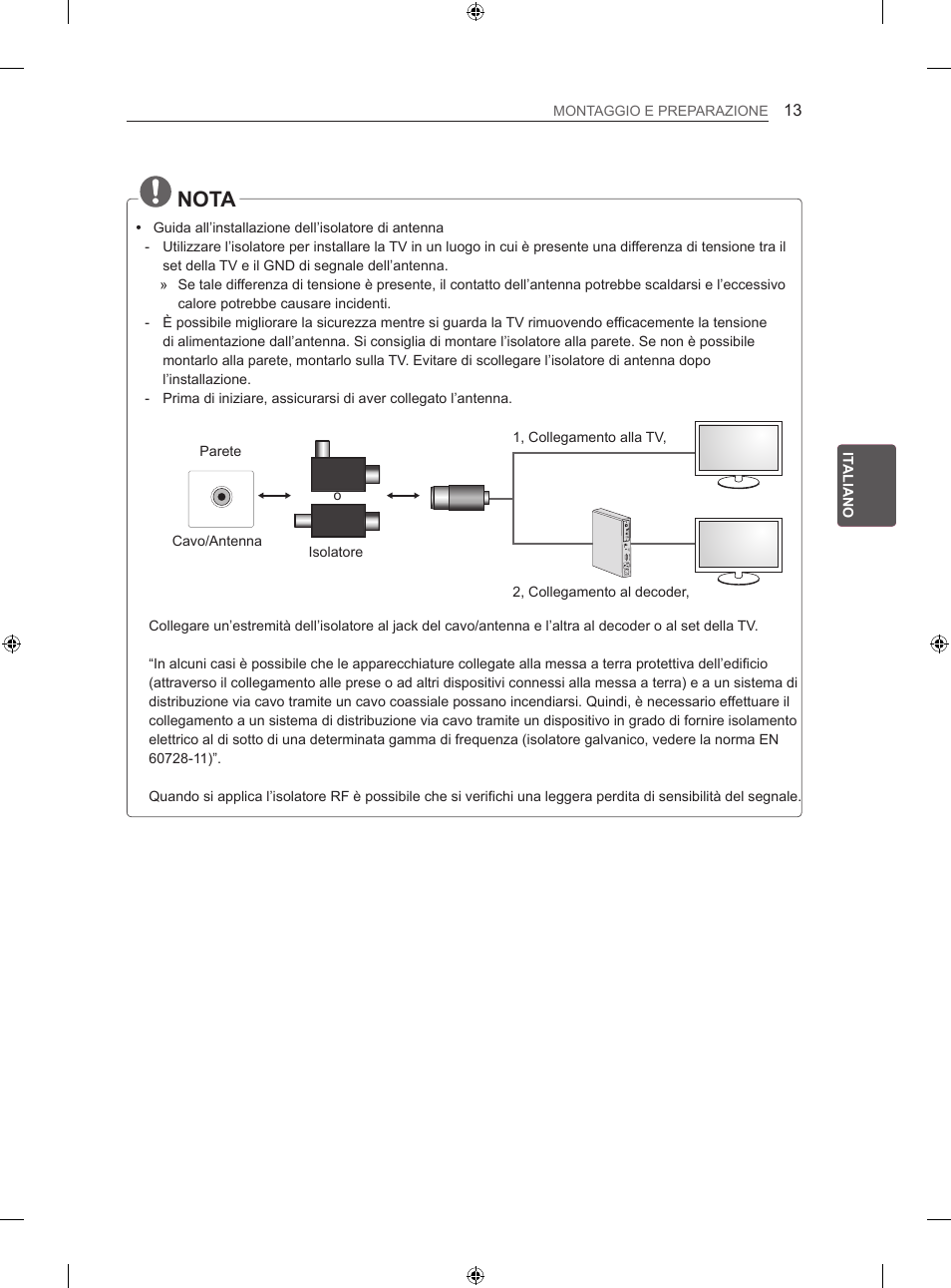 Nota | LG 32LS3500 User Manual | Page 89 / 214