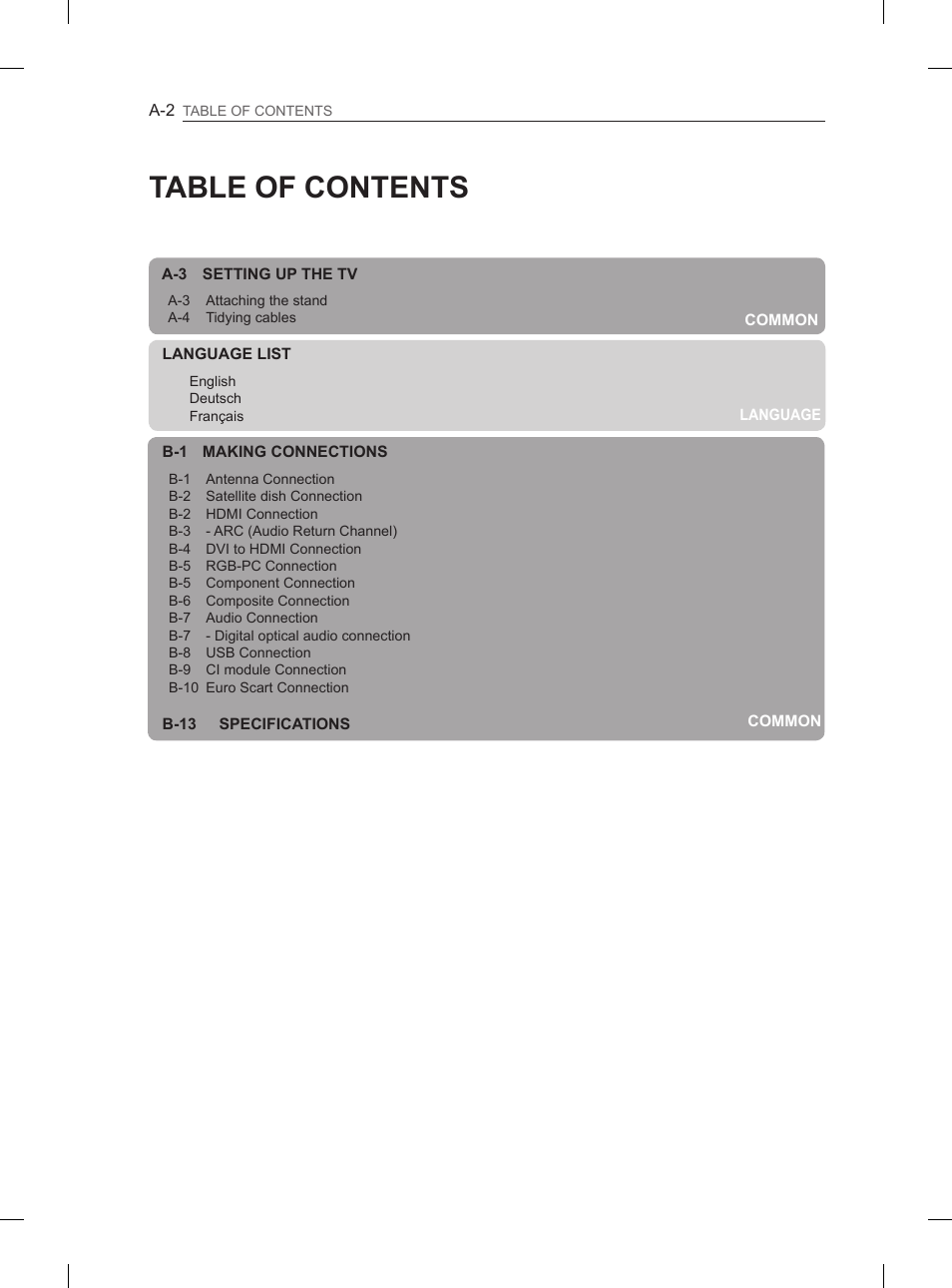 LG 60PM670S User Manual | Page 4 / 102