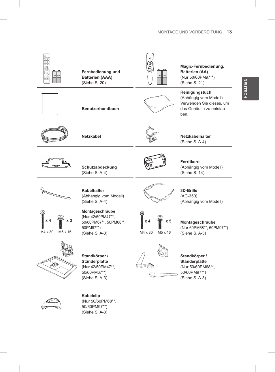 LG 60PM670S User Manual | Page 45 / 102