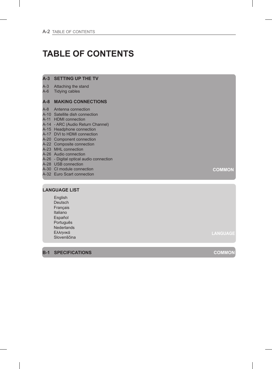 LG 55LA970V User Manual | Page 5 / 331
