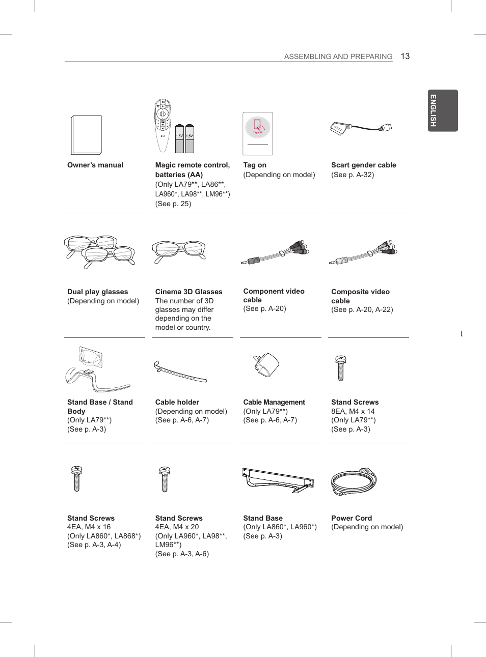 LG 55LA970V User Manual | Page 58 / 331