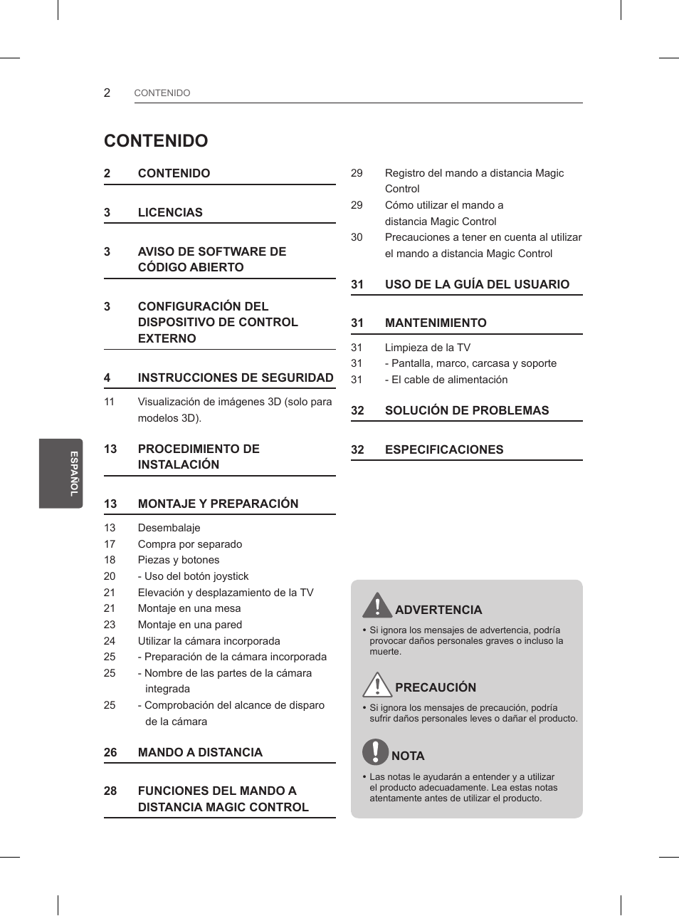 LG 55UB950V User Manual | Page 183 / 355