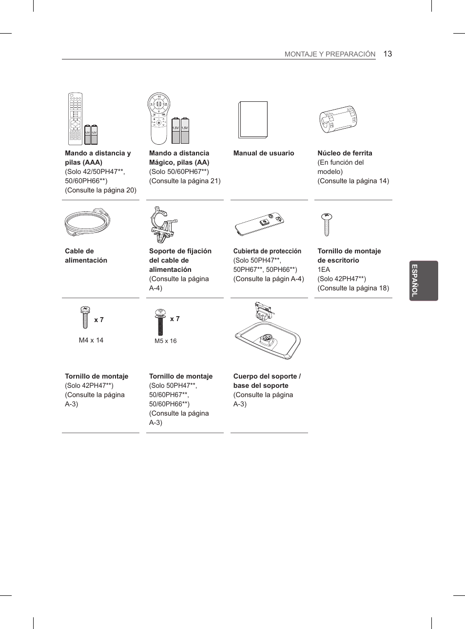 LG 50PH670S User Manual | Page 124 / 275