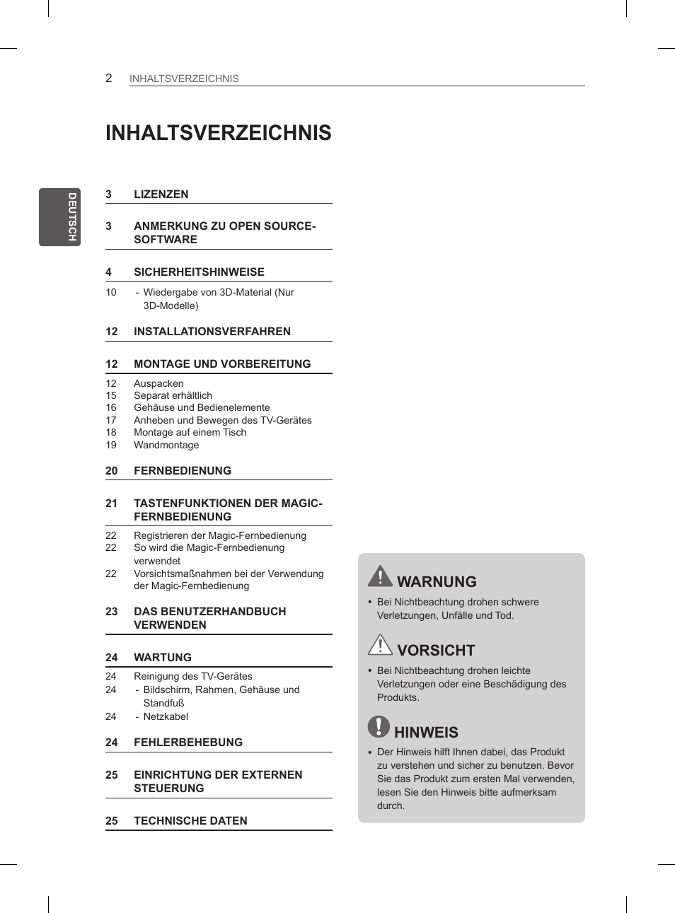 LG 50PH670S User Manual | Page 35 / 275