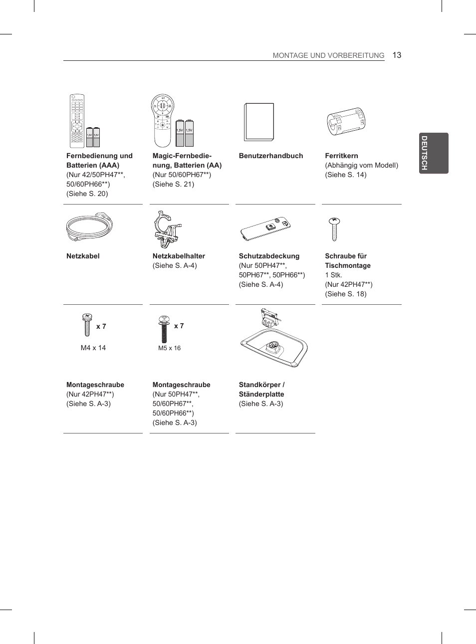 LG 50PH670S User Manual | Page 46 / 275