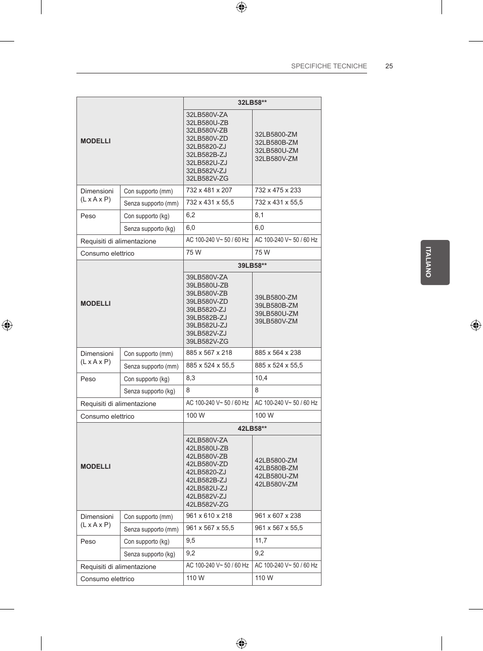 LG 47LB5700 User Manual | Page 115 / 236