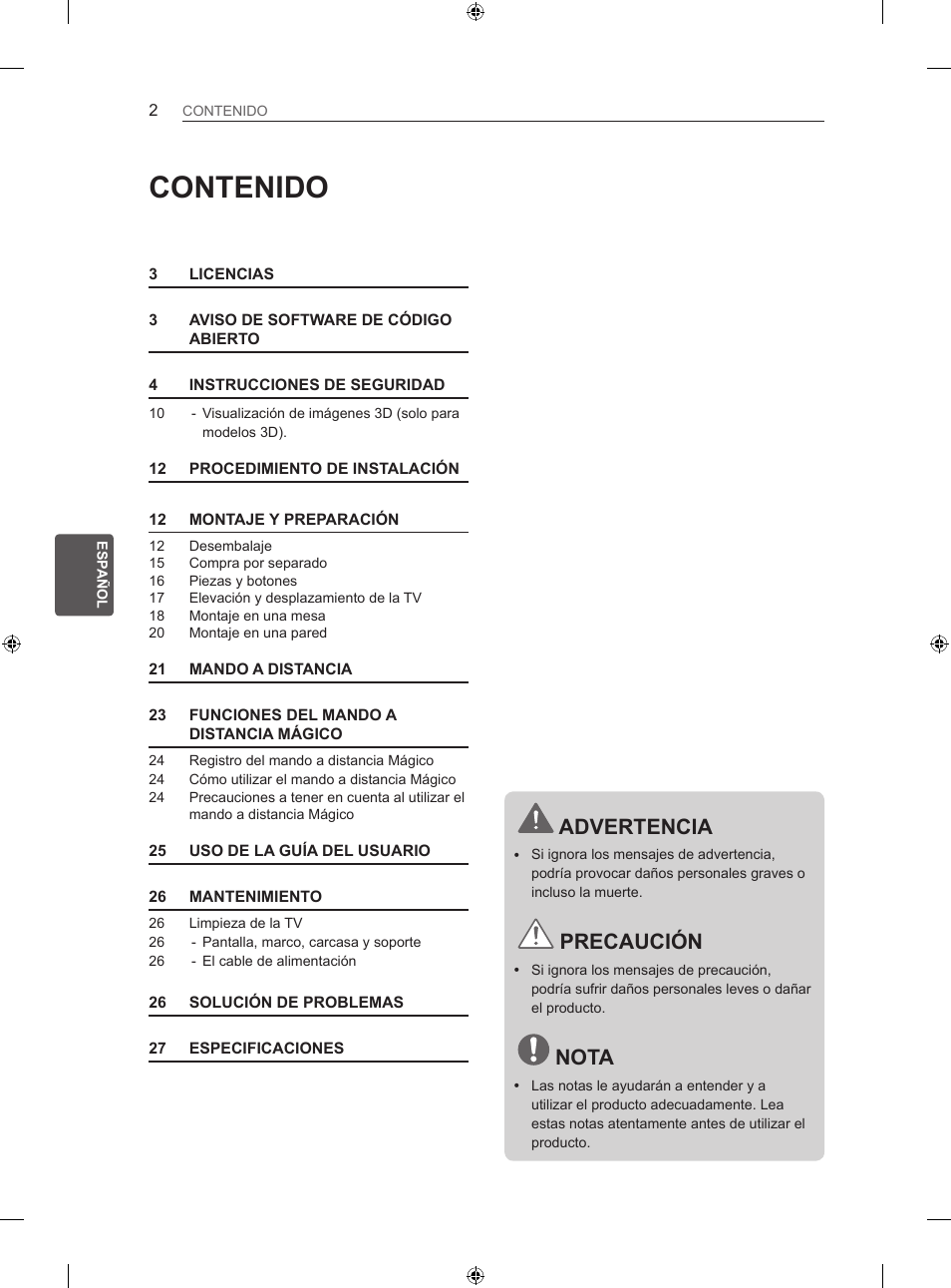 LG 55LM670S User Manual | Page 130 / 309