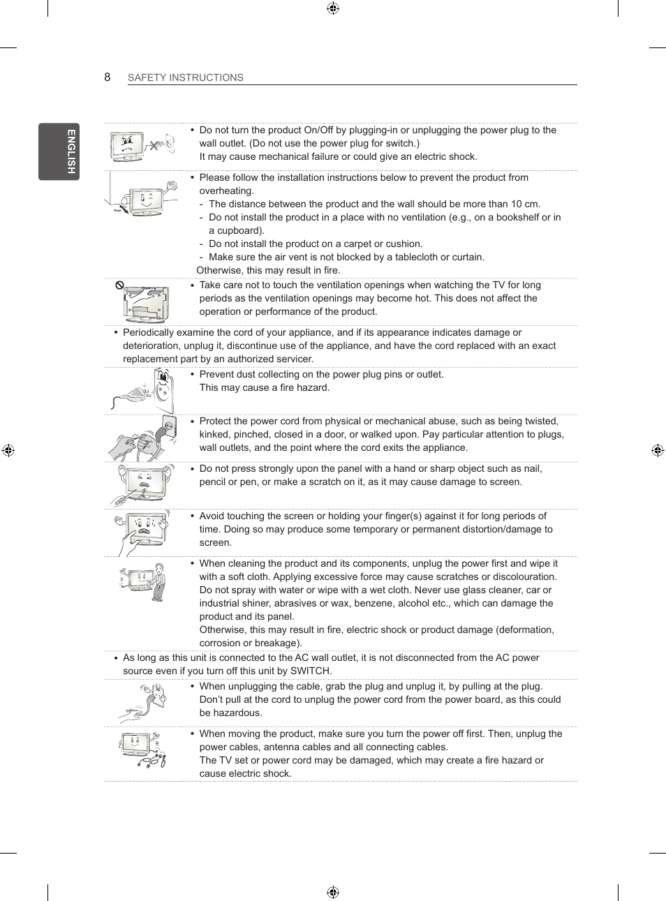 LG 55LM670S User Manual | Page 16 / 309