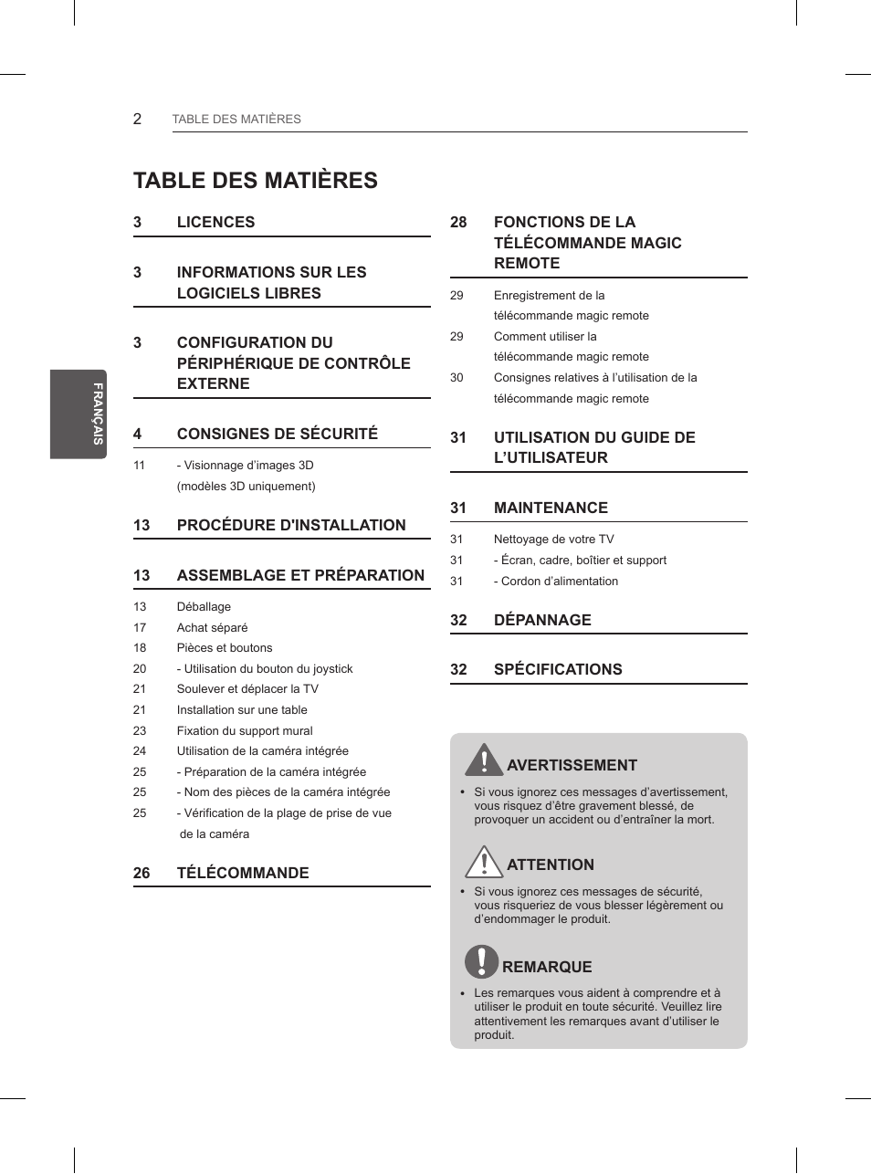 LG 65UB950V User Manual | Page 113 / 359