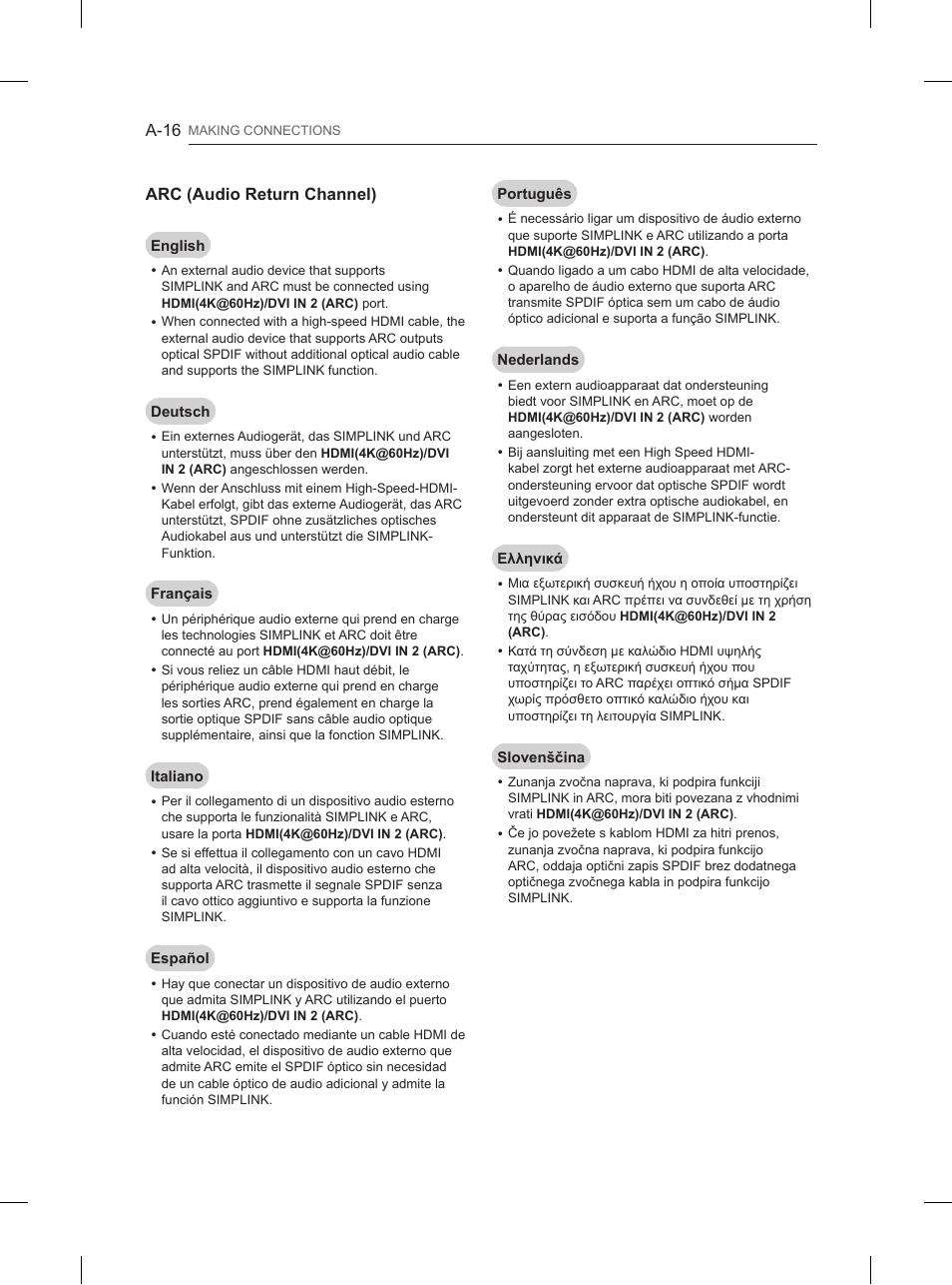 LG 65UB950V User Manual | Page 19 / 359