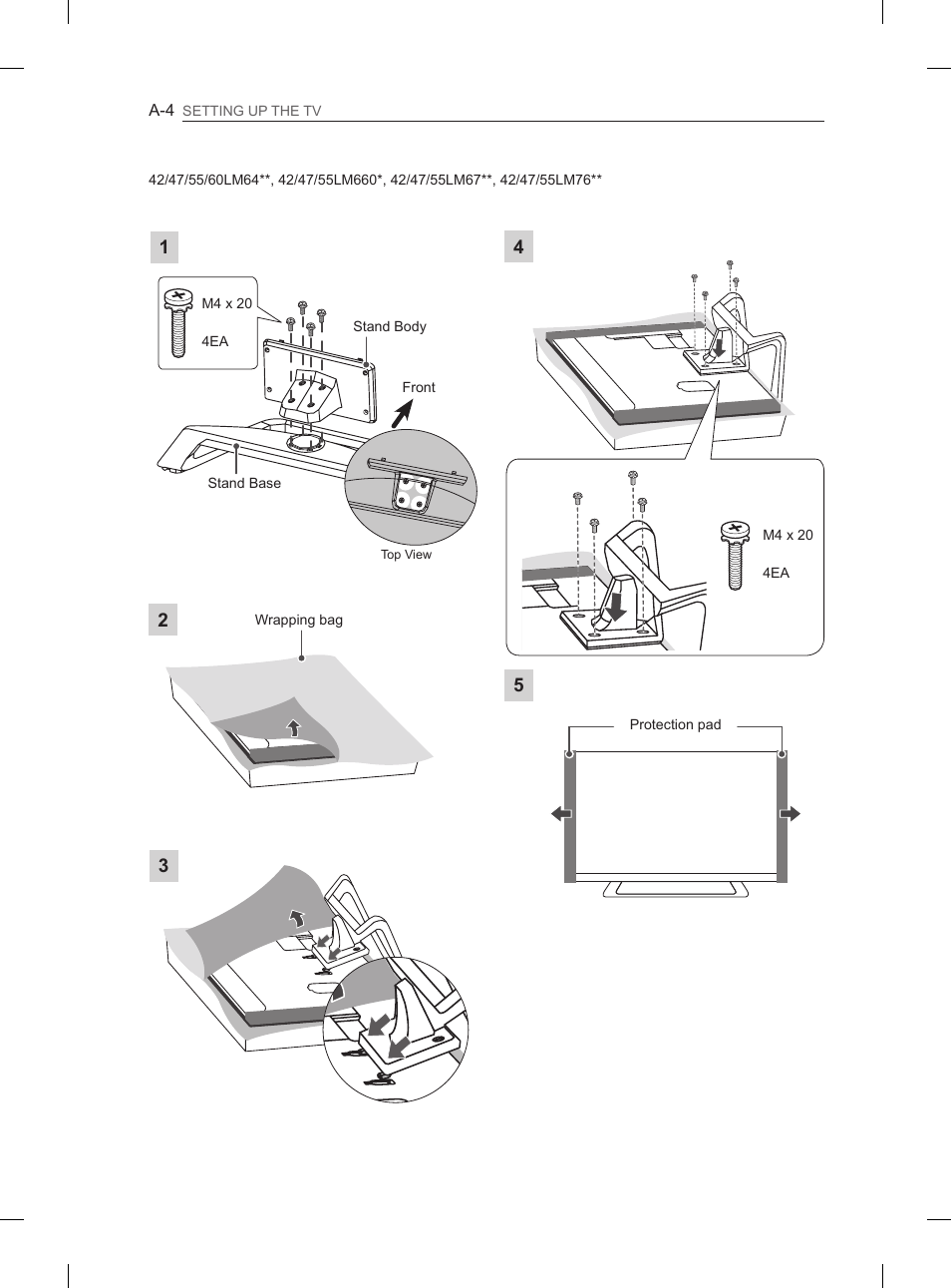 LG 65LM620S User Manual | Page 6 / 274