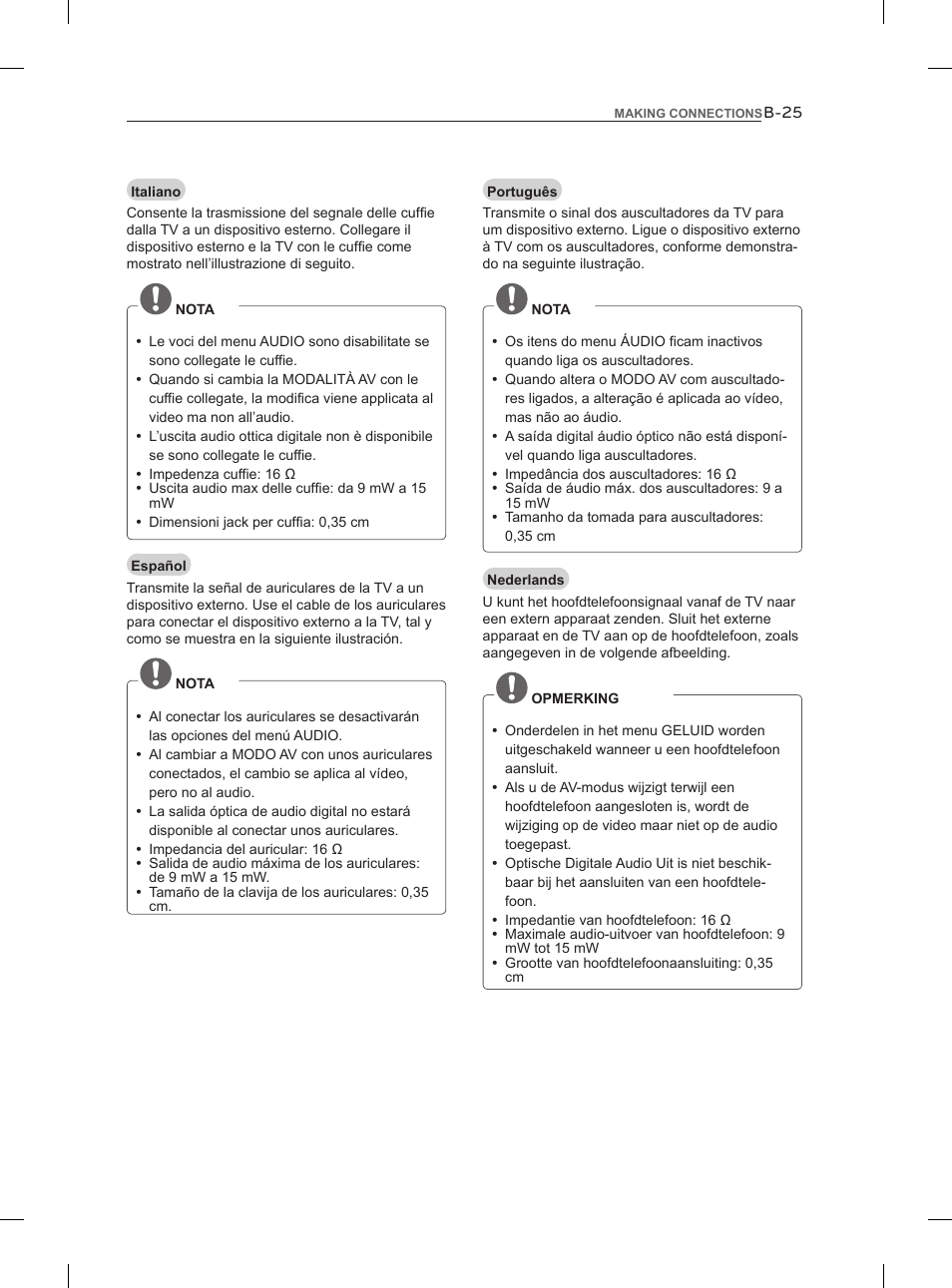 LG 47LM960V User Manual | Page 249 / 260