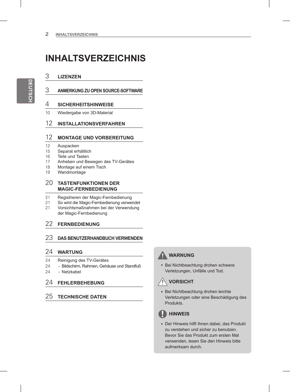 LG 47LM960V User Manual | Page 38 / 260