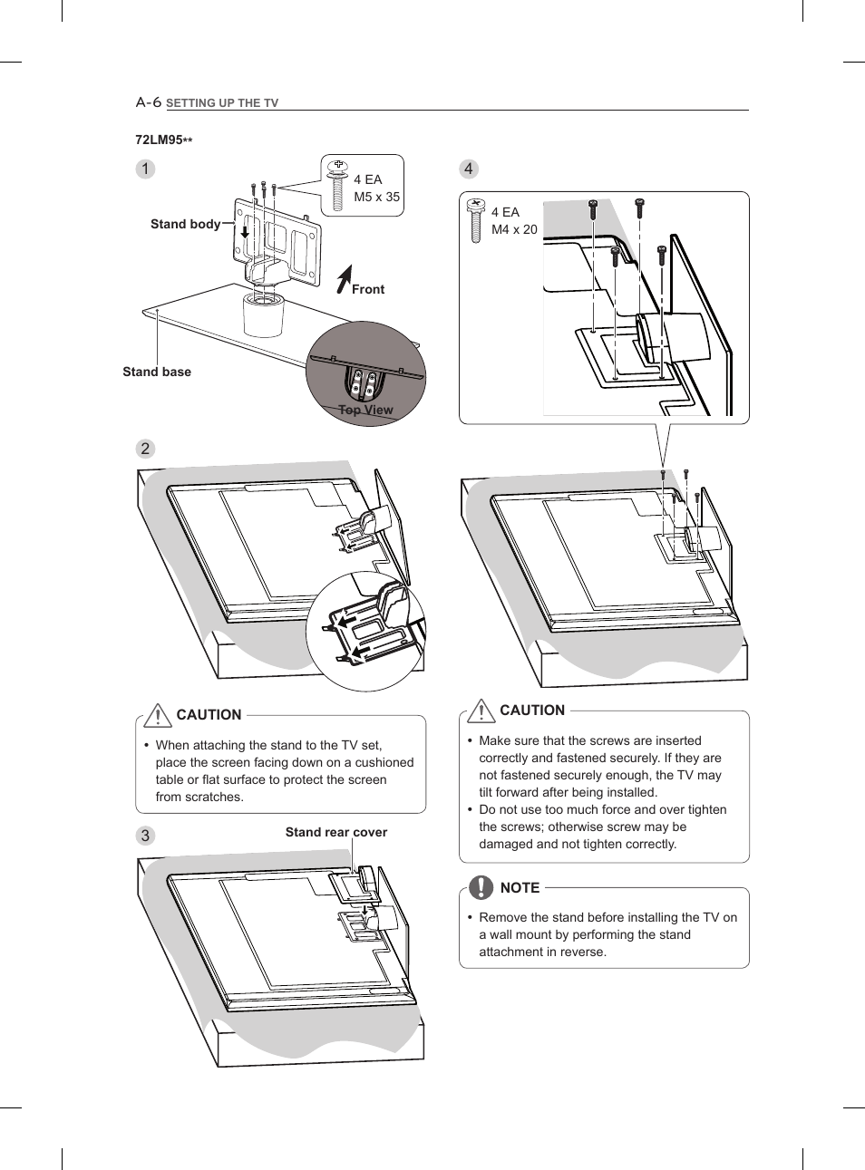 LG 47LM960V User Manual | Page 6 / 260