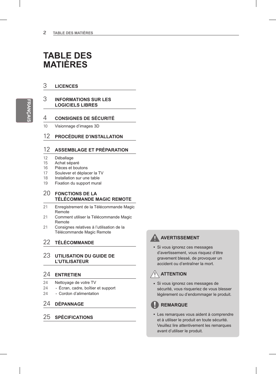 LG 47LM960V User Manual | Page 64 / 260