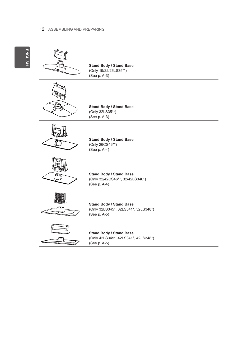 LG 42LS3400 User Manual | Page 20 / 237