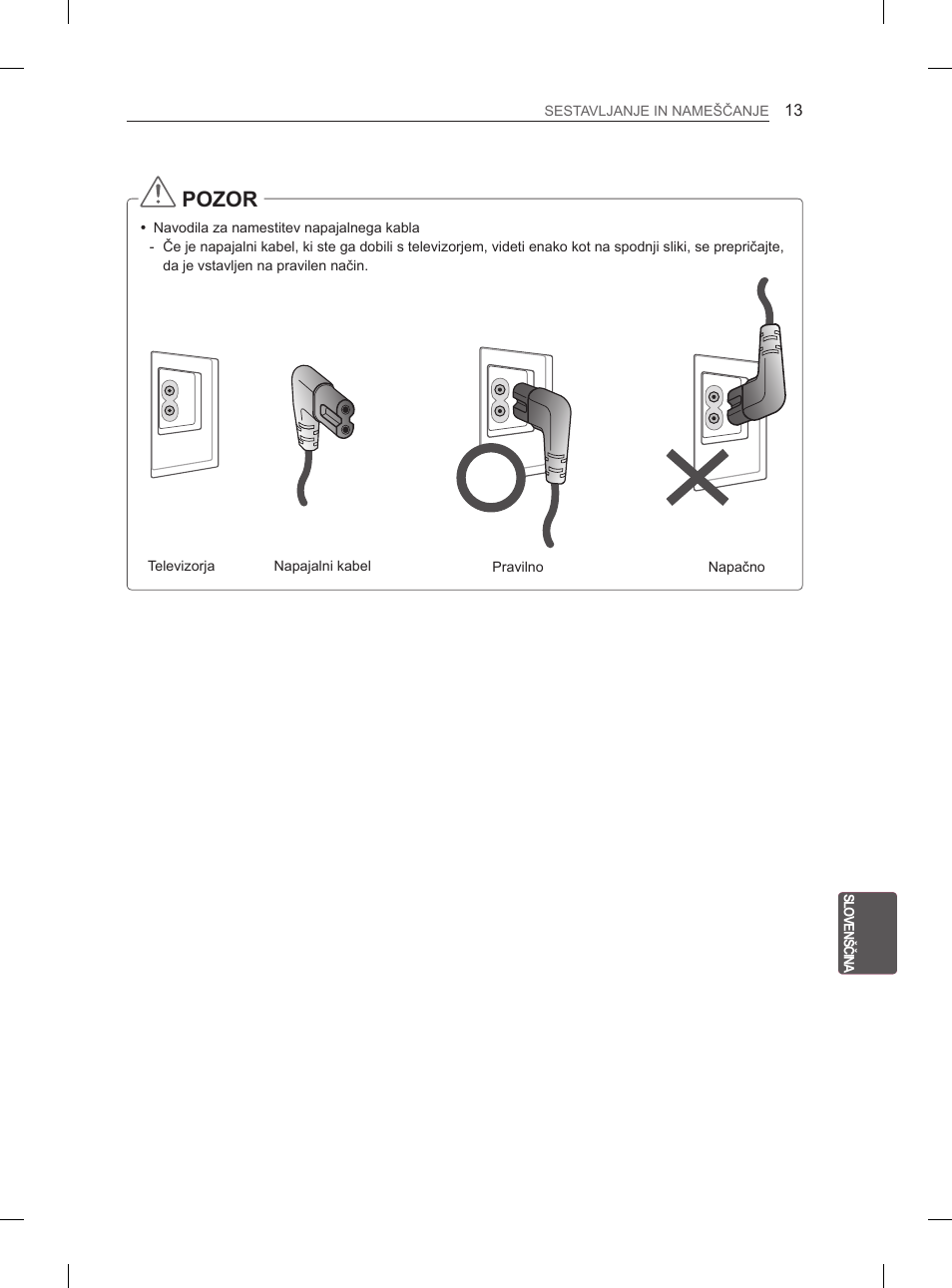 Pozor | LG 42LS3400 User Manual | Page 203 / 237