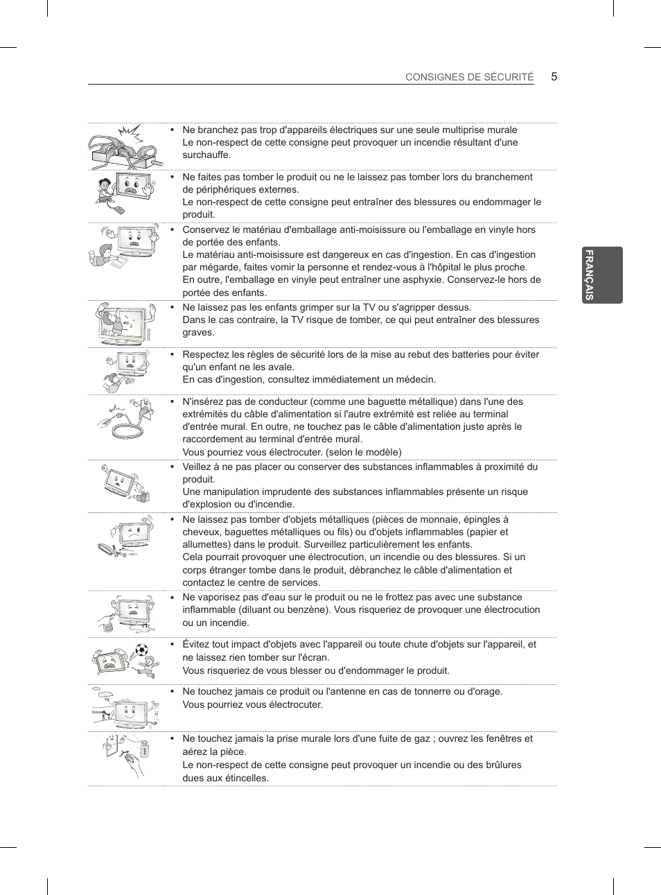 LG 42LS3400 User Manual | Page 57 / 237