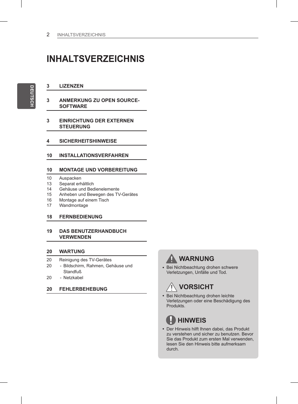 LG 60PN6500 User Manual | Page 29 / 215