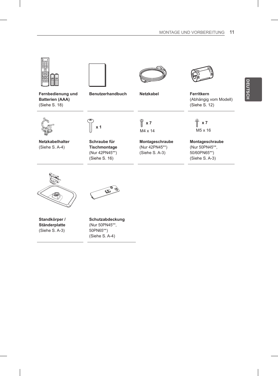 LG 60PN6500 User Manual | Page 38 / 215