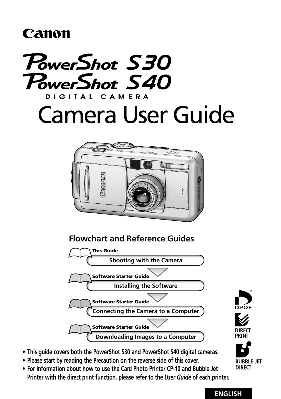 Canon PowerShot S30 User Manual | 163 pages