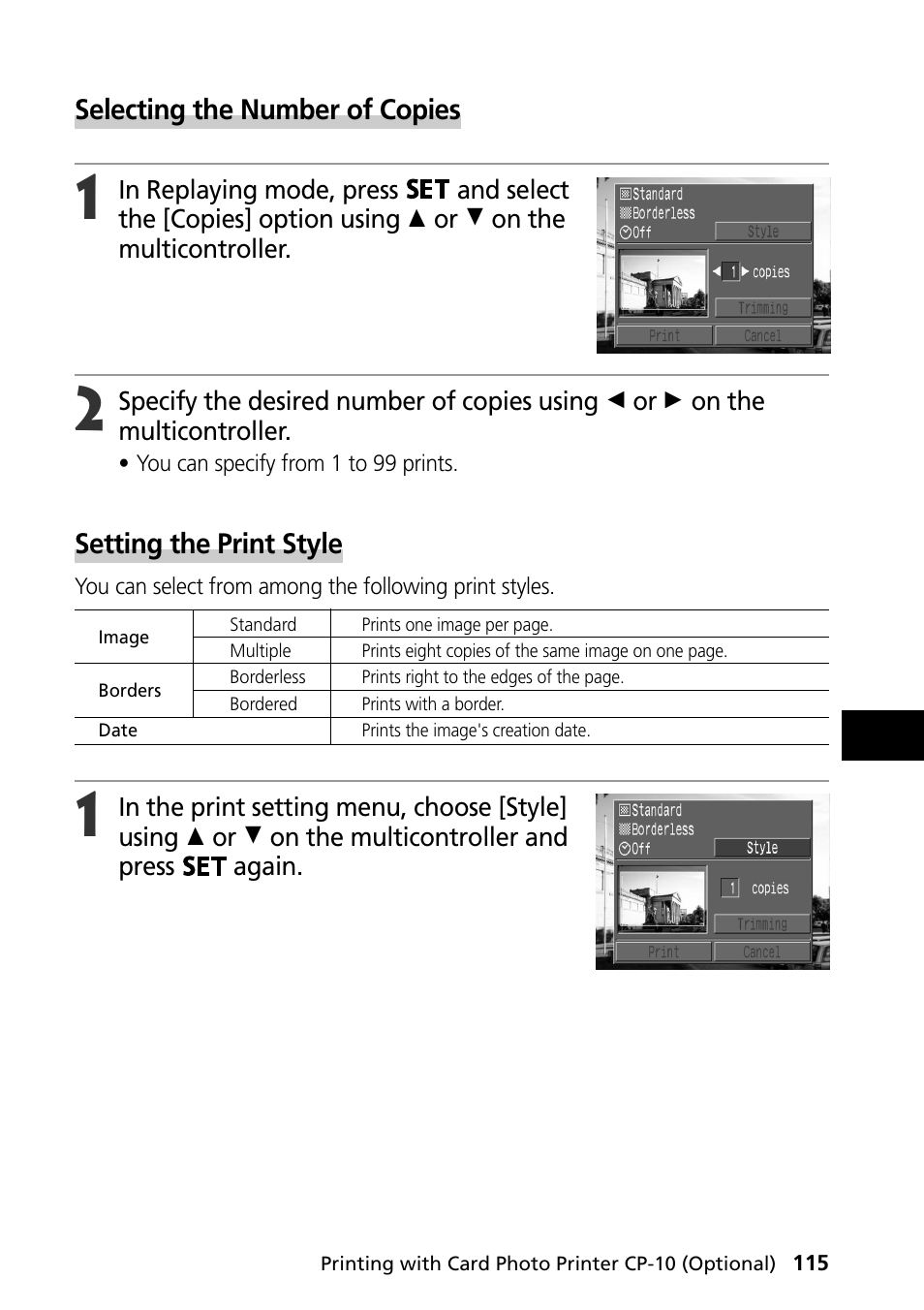Canon PowerShot S30 User Manual | Page 117 / 163