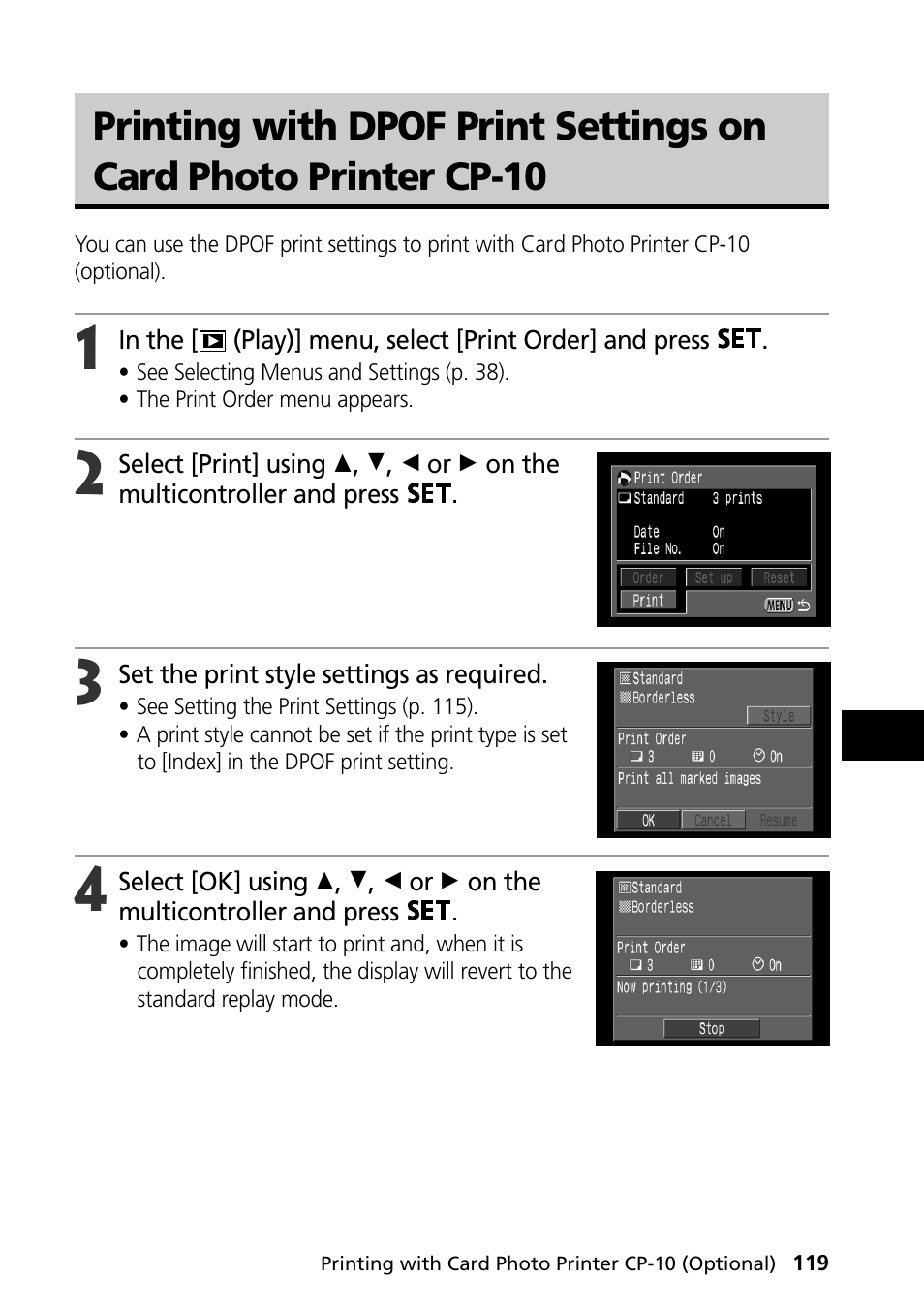 Canon PowerShot S30 User Manual | Page 121 / 163